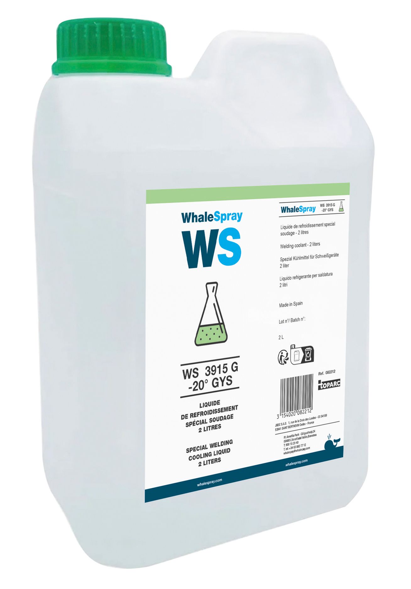 GYS Hegesztő hűtő folyadék, 2 liter termék fő termékképe