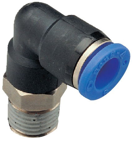 Rectus PL 08-02 könyök csatlakozó, 8mm x 1/4" termék fő termékképe