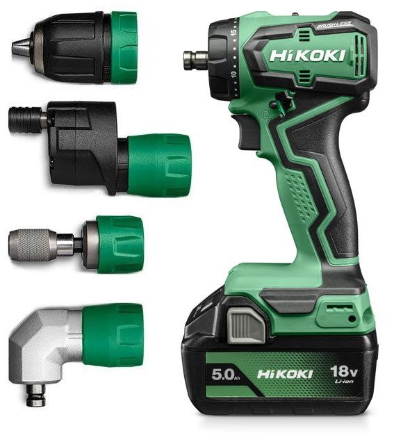 HiKoki DS18DDQ-WSZ akkus fúró-csavarozó (2 x 5.0 Ah Li-ion akkuval) termék fő termékképe