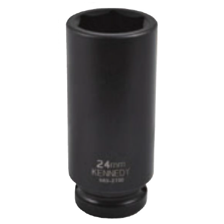 KENNEDY 22 mm hosszú erősített dugókulcs 1/2" -os meghajtóval termék fő termékképe