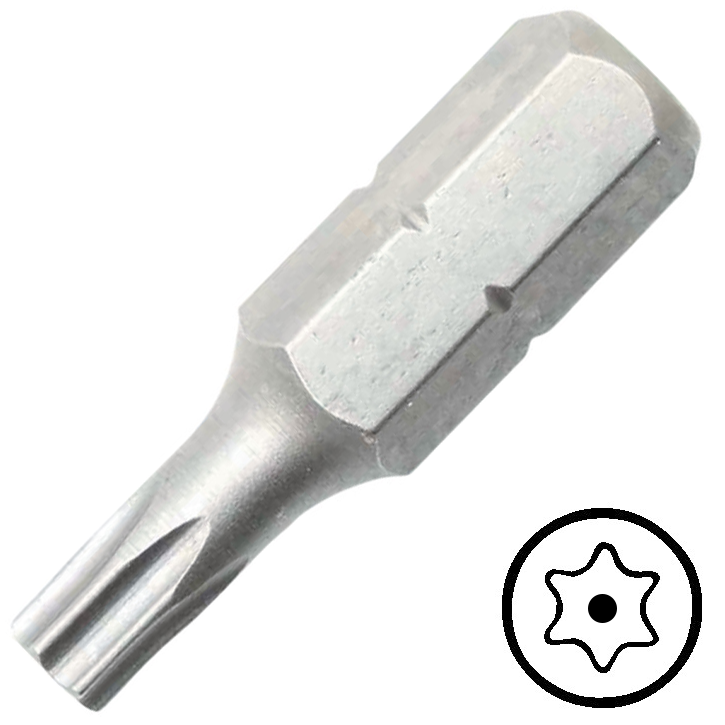 KENNEDY TX15 furatos Torx csavarbehajtó bit 1/4" hatszög illesztéssel, 25 mm termék fő termékképe