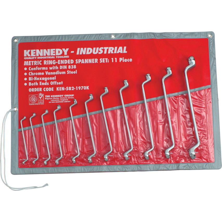 KENNEDY 6 - 32 mm csillagkulcs készlet, 11 részes termék fő termékképe