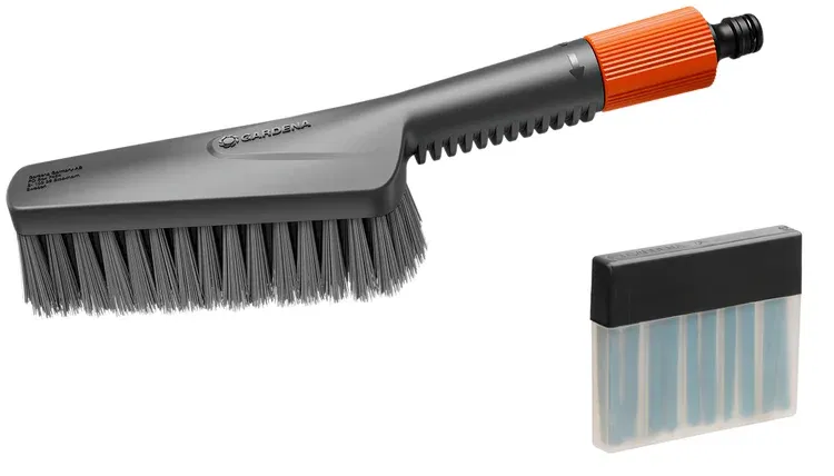 Gardena Cleansystem mosókészlet mosókefével S, puha termék fő termékképe