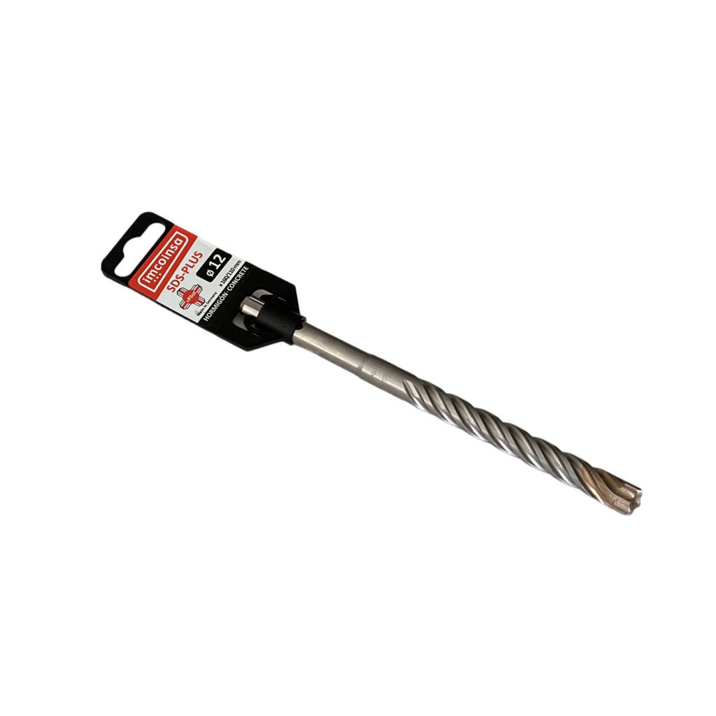 Imcoinsa SDS Plus 4 élű vasbeton fúrószár – 12×160mm termék fő termékképe